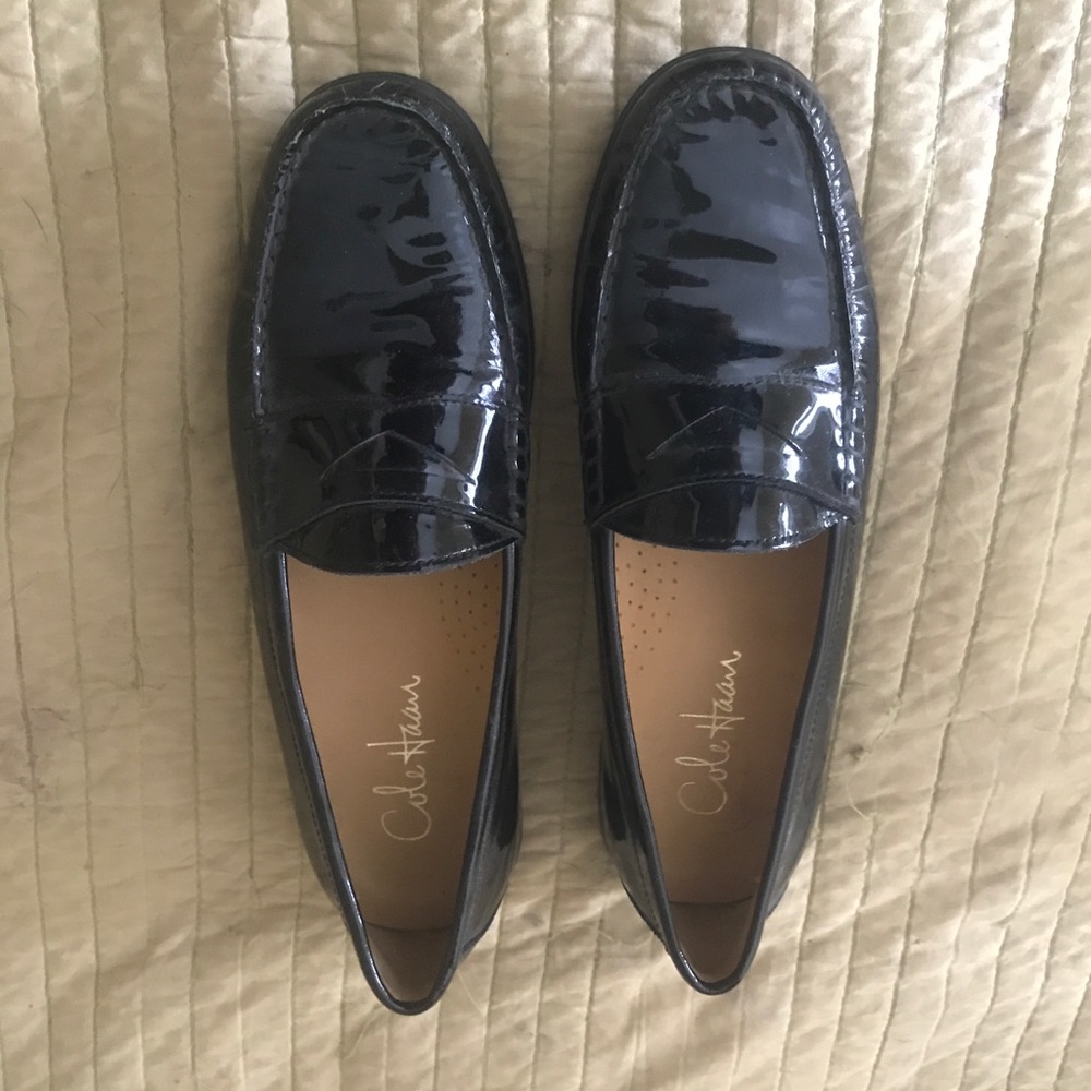 Cole Haas Patent Leather  Loafer